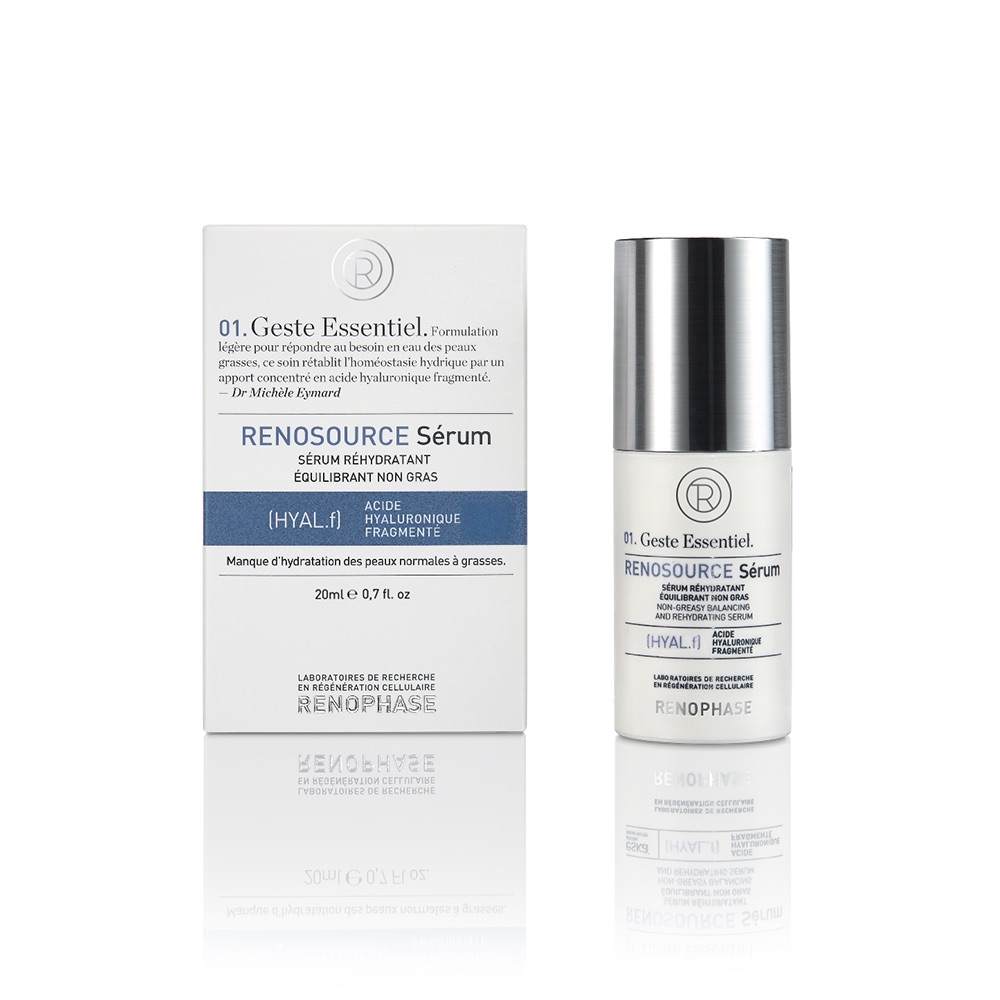 RENOSOURCE Serum – (Drėkinamasis serumas mišriai /riebiai odai) 20 ml