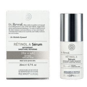 Retinol A Serum (Serumas su retinoliu ir azelaino rūgštimi į aknę linkusiai odai) 20 ml