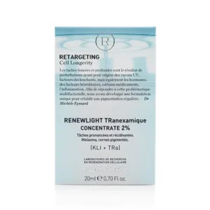 RENEWLIGHT Tranexamique Concentrate 2% (Serumas pigmentacijai ir tamsioms dėmėms) 20 ml
