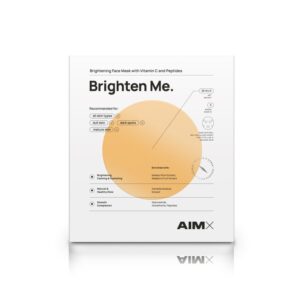 AIMX „Brighten Me“ (Skaistinanti veido kaukė su vitaminu C) 1 vnt