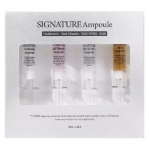 Thesera Signature Ampoule Set (Odą atstatantis ir drėkinantis ampulių rinkinys) 4 × 4 ml