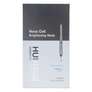 HUBISLAB + EPIDERMA Nova Cell (Šviesinanti lakštinė veido kaukė) 1 vnt