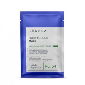 Arkana Snow Fungus Mask (Intensyviai drėkinanti lakštinė kaukė su sniego grybo ekstraktu) 1 vnt