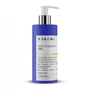Arkana Acid Cleansing Gel (Prausiamasis gelis su glikolio ir pieno rūgštimis) 200 ml