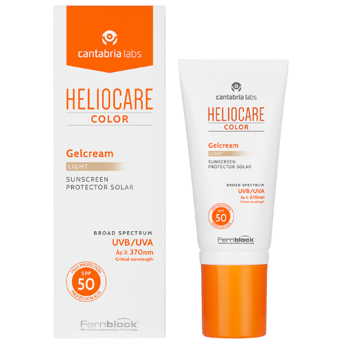 Cantabria Labs Heliocare Color Gelcream SPF50 (Light) (Tonuojantis apsauginis kremas su spalva) 50 ml