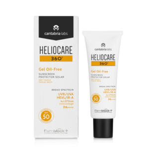 Cantabria Labs Heliocare 360° Gel Oil-Free SPF50+ (Lengvas matizuojantis apsauginis gelis riebiai ir aknės linkusiai odai) 50 ml