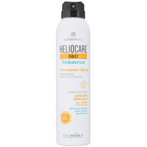 Cantabria Labs Heliocare 360° Pediatrics Transparent Spray SPF50+ (Skaidrus purškiamas kremas nuo saulės vaikams) 200 ml