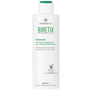 Cantabria Labs Biretix Cleanser  (Valomasis gelinis prausiklis riebiai ir mišriai, probleminei odai) 200 ml