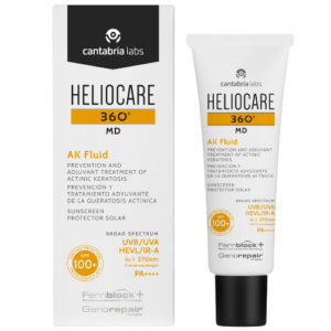 Cantabria Labs Heliocare 360° MD AK Fluid SPF100+ (Apsauginis fluidas nuo saulės pažeistai odai) 50 ml