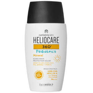 Cantabria Labs Heliocare 360° Pediatrics Mineral SPF50+ (Mineralinė apsauga nuo saulės vaikams ir kūdikiams veidui ir kūnui) 50 ml