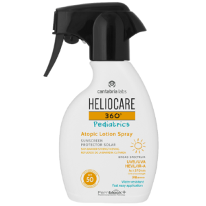 Cantabria Labs Heliocare 360° Pediatrics Atopic Lotion Spray SPF50+ (Purškiamas losjonas nuo saulės atopinei vaikų odai) 250 ml