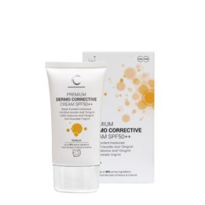 Cliniccare Premium Dermo Corrective Cream Spf50++ Medium (Koreguojamasis kremas su spalva Spf50) 35 ml
