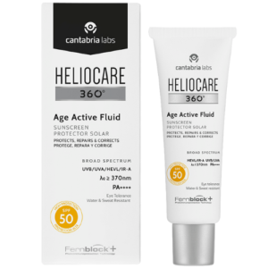 Cantabria Labs Heliocare 360 Age Active Fluid SPF50+ (Anti-age apsauginis fluidas veidui) 50 ml