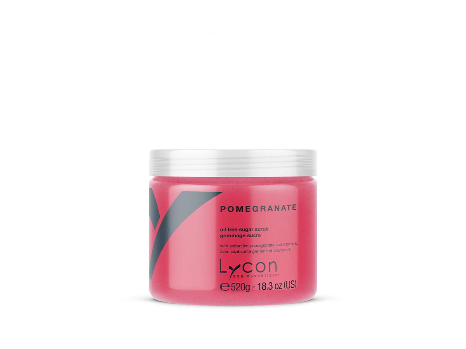 Lycon Pomegranate Oil Free Sugar Scrub (Cukrinis kūno šveitiklis) 520 g