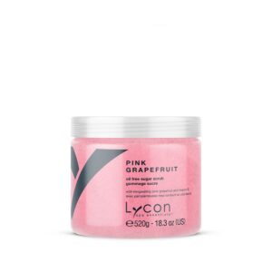 Lycon Pink Grapefruit Oil Free Sugar Scrub (Cukrinis kūno šveitiklis) 520 g