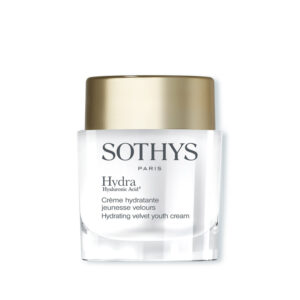 Sothys Hydra Hyaluronic Acid⁴ Hydrating Velvet Youth Cream (Drėkinamasis aksominės tekstūros veido kremas normaliai ir sausai odai) 50 ml